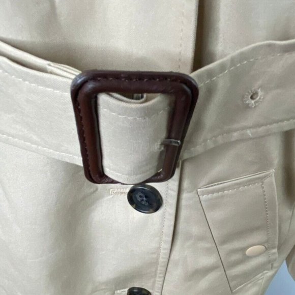 J. Crew Tan Trench Coat - Picture 5 of 12